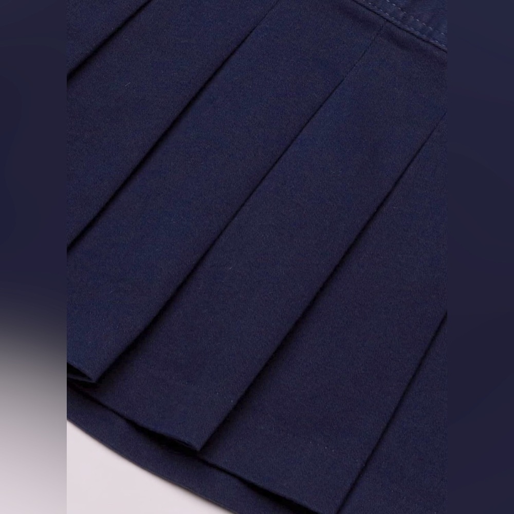 Girls' Uniform Pleated Skort - Picture 3 of 5